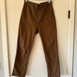 Olive/Brown Madewell pants - 29